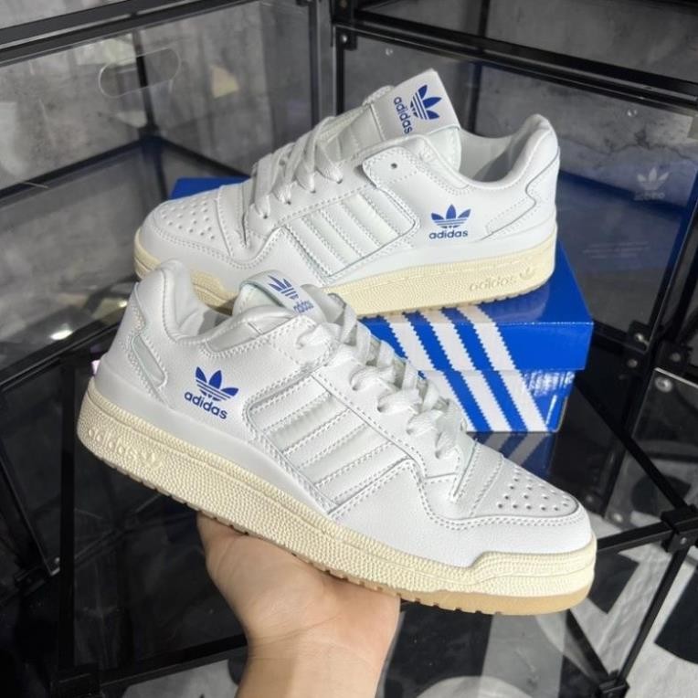 Adidas forum 84 รองเท้ากีฬาสําหรับบุรุษและสตรีสีขาว รองเท้าผ้าใบผู้ชายและผู้หญิง ful box-giaythethao365