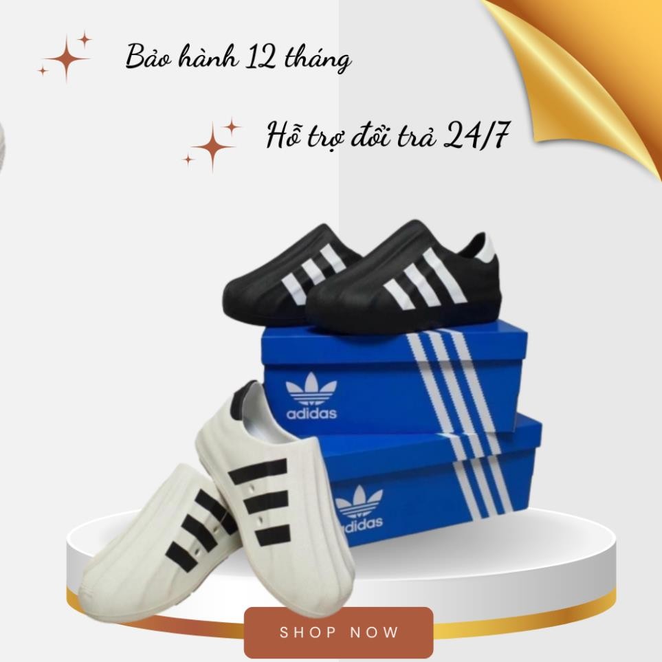 Adidas_Adifom Superstar Black White Shoes รองเท้าผ้าใบสีดําและสีขาว Adiform พรีเมี่ยม