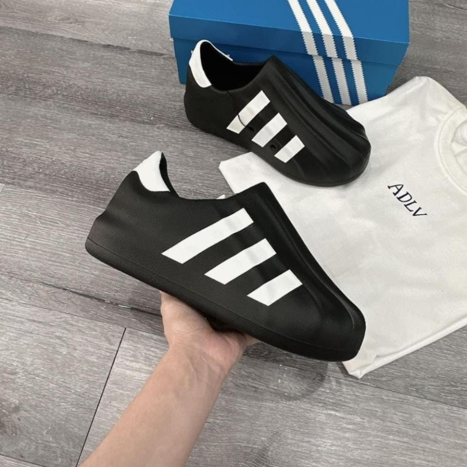 Adidas_Adifom Superstar Black White Shoes รองเท้าผ้าใบสีดําและสีขาว Adiform พรีเมี่ยม