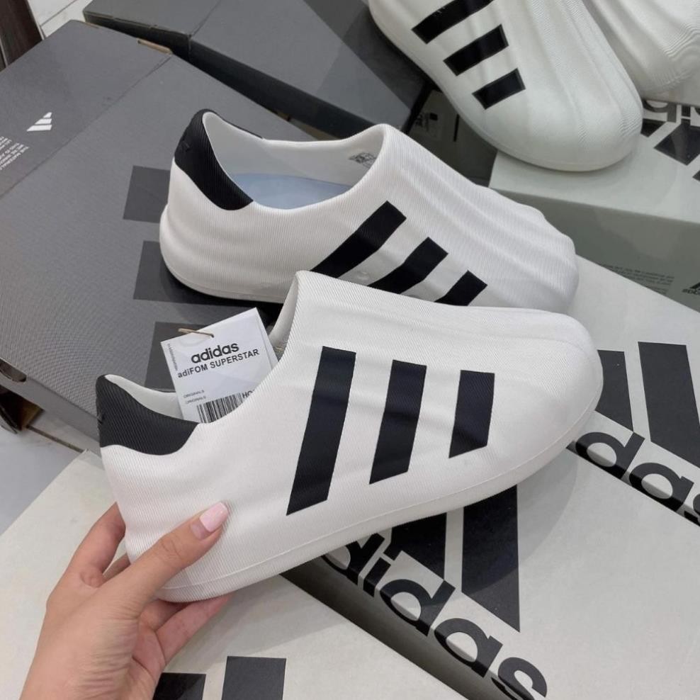 Adidas_Adifom Superstar Black White Shoes รองเท้าผ้าใบสีดําและสีขาว Adiform พรีเมี่ยม