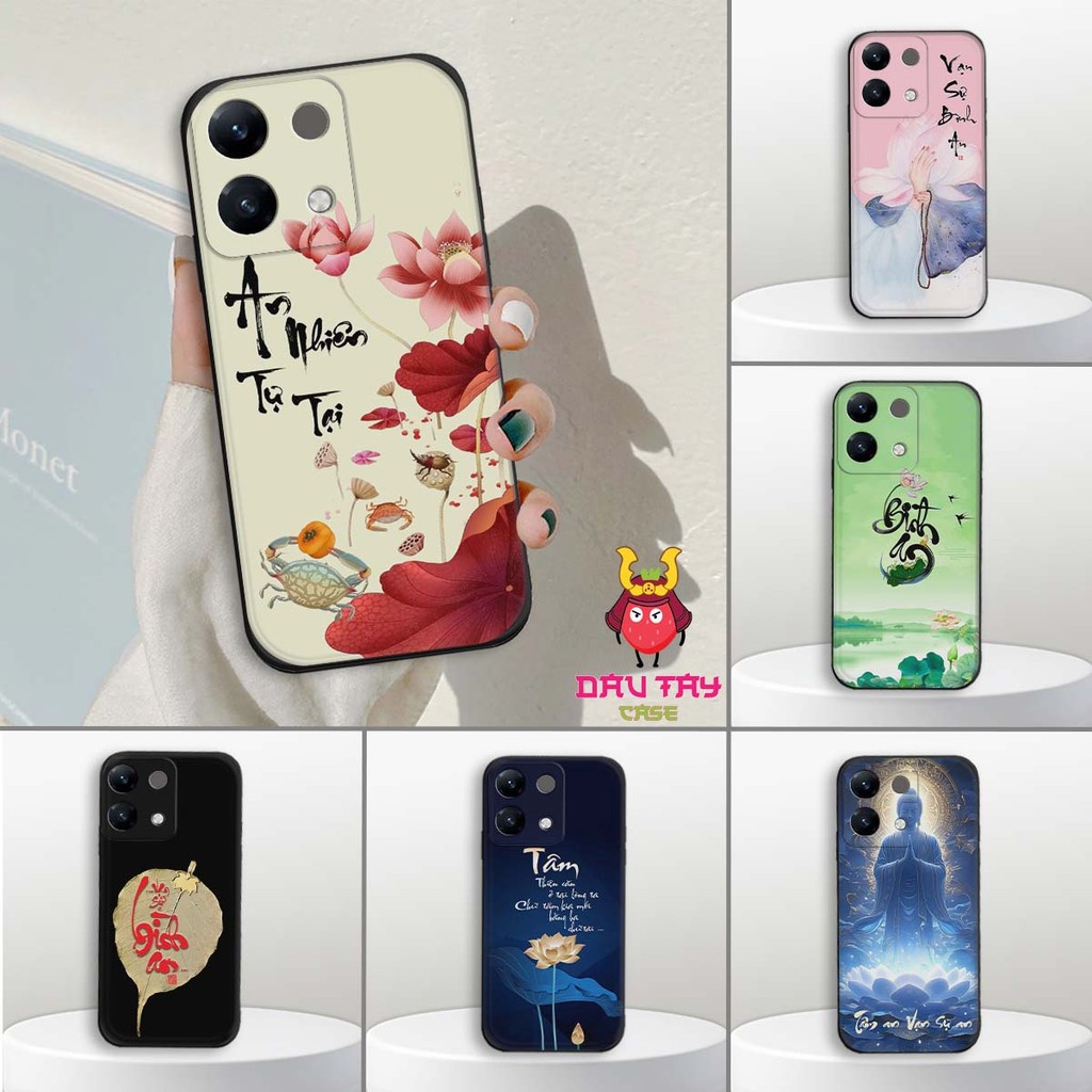 เคส Poco M6 / M6 Pro ลายดอกไม้สวยหรูสําหรับผู้หญิง