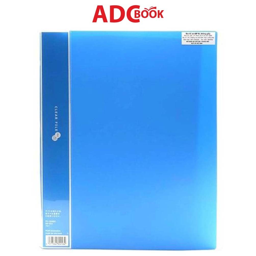 ฝาครอบเอกสาร 40 ใบ A4 Plus 88-V321ND Sky Blue - แฟ้มเอกสาร