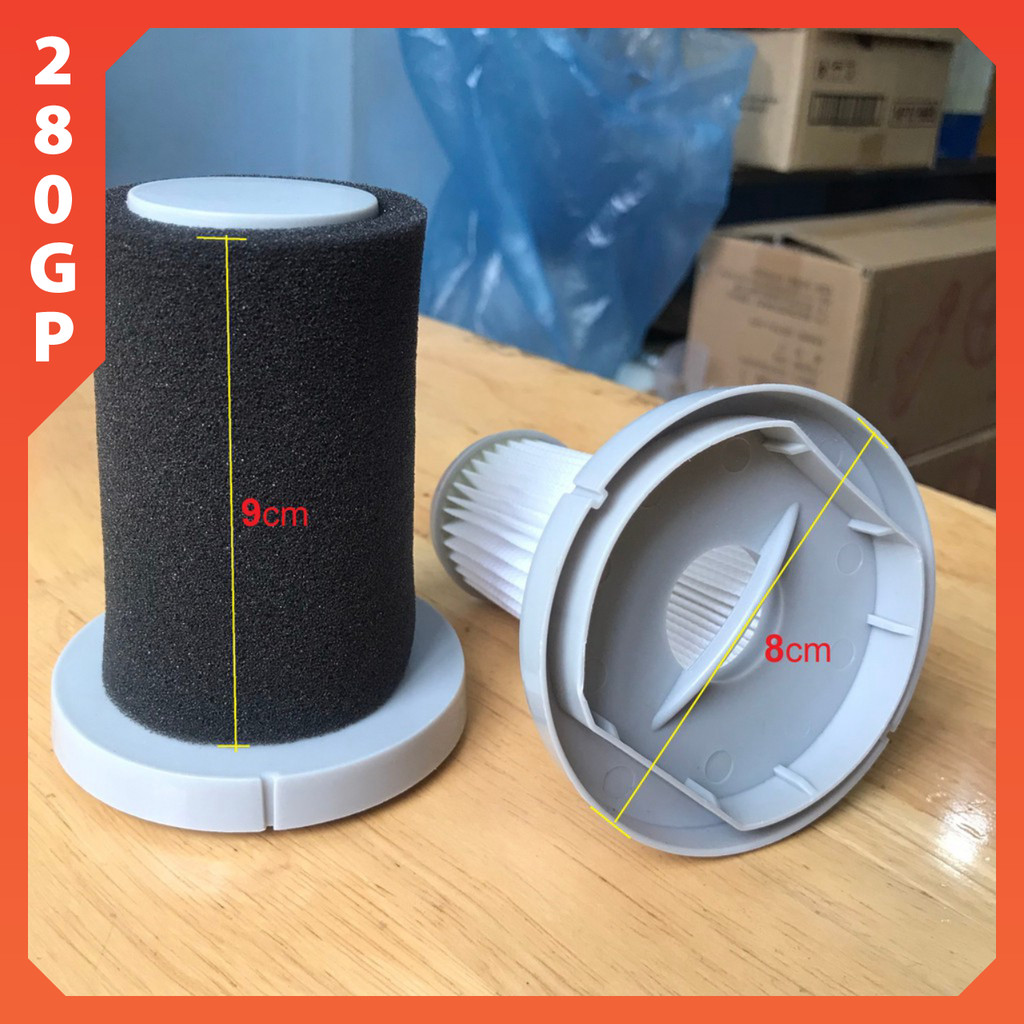 ชุดกรอง Hepa ทดแทนสําหรับเครื่องดูดฝุ่นมือถือ Deerma Xiaomi DX700 / DX700s