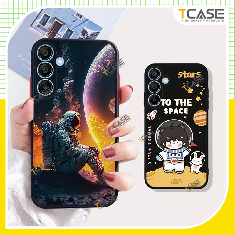 เคส Samsung A15 (4G/ 5G) พิมพ์ลายนักบินอวกาศ - Tcase