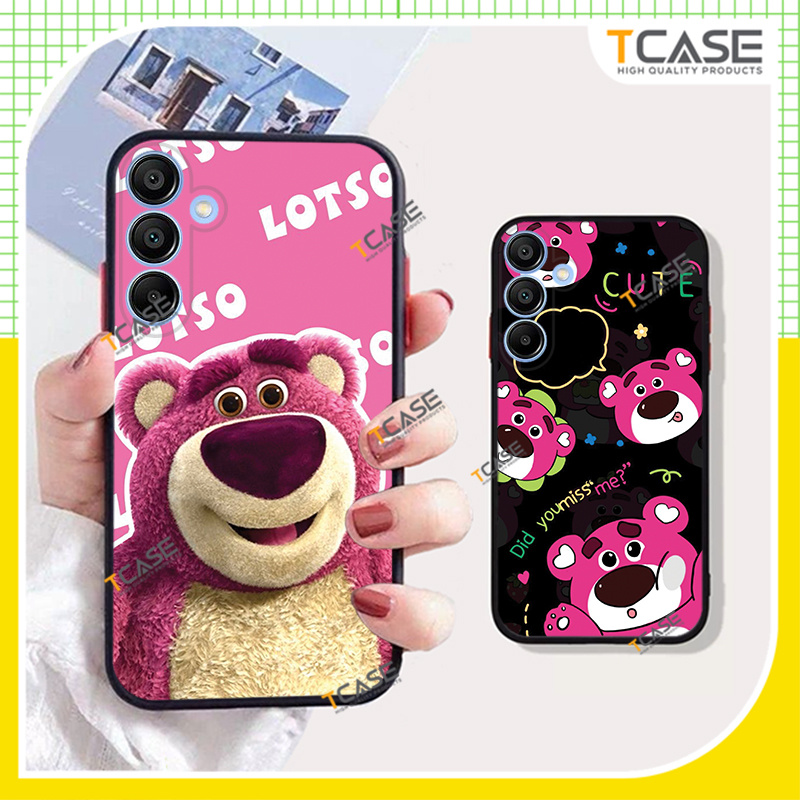 เคส Samsung A15 (4G/ 5G) พิมพ์ลาย Strawberry Bear - Tcase