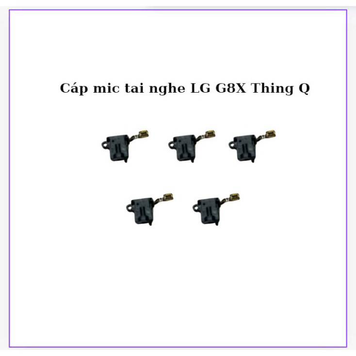 สายไมค์หูฟัง Lg G8x Thing Q สินค้าถอดประกอบ พร้อมส่ง