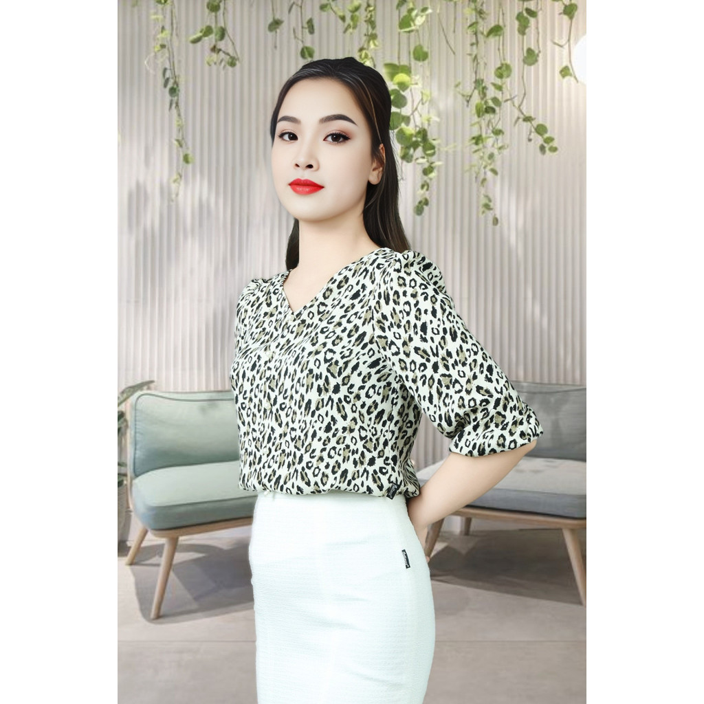 ADB2331BKE เสื้อเชิ้ตคอเต่าครึ่งแขน