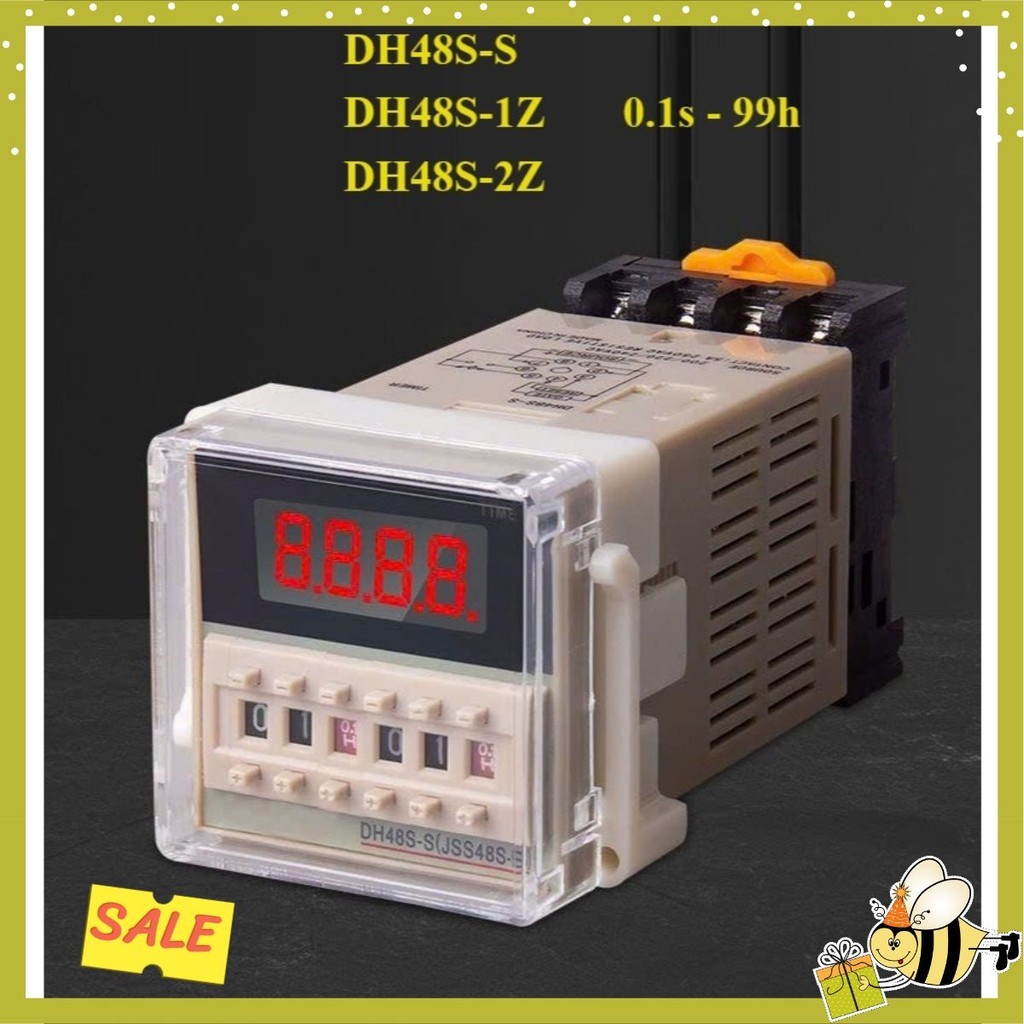 [ใหม่] Timer DH48S-2Z, DH48S-S, DH48S-1Z ตัวจับเวลาอิเล็กทรอนิกส์ความแม่นยําสูง