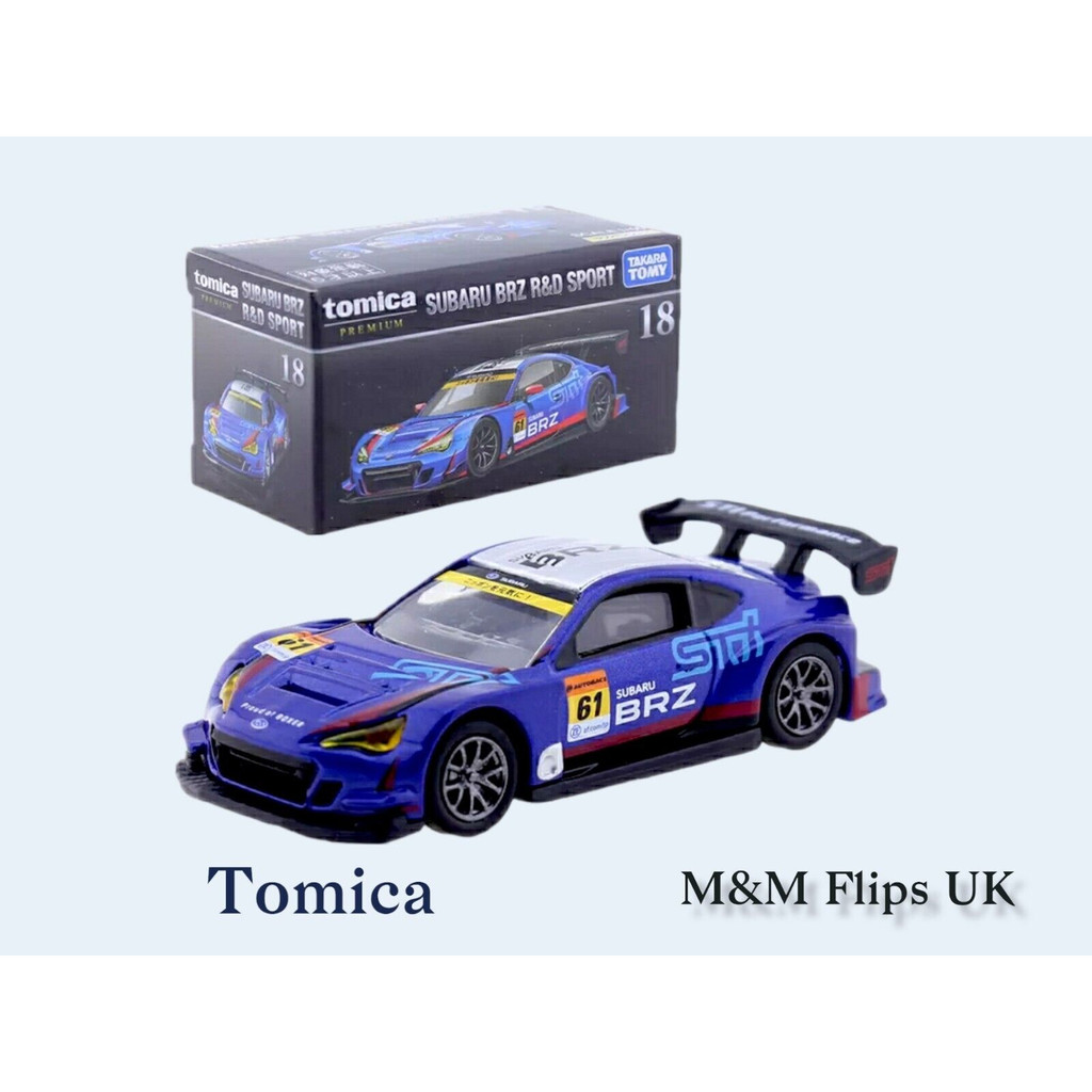 Tomica Premium 18 Subaru BRZ R&D Sport Toy Model Car