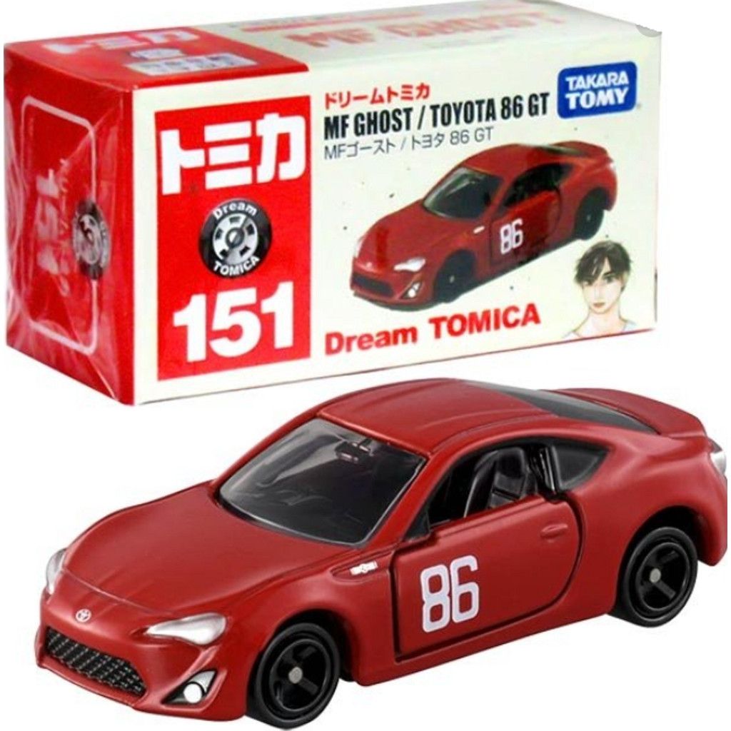 รถโมเดล Dream Tomica No.151 MF Ghost/Toyota 86 G