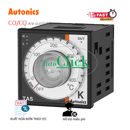 AUT VN | Autonics TAS-B4RK4C เครื่องวัดอุณหภูมิ 100-240VAC