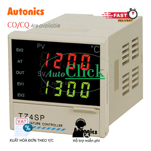 AUT VN | เครื่องวัดอุณหภูมิ Autonics TZ4SP-14R 100-240VAC