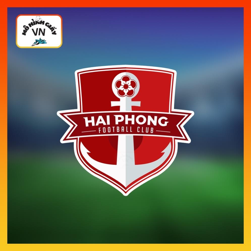 Combo สติ๊กเกอร์สโมสรฟุตบอล Hai Pong 42 ชิ้น (Hai Pong FC) - MohinhgiayVN