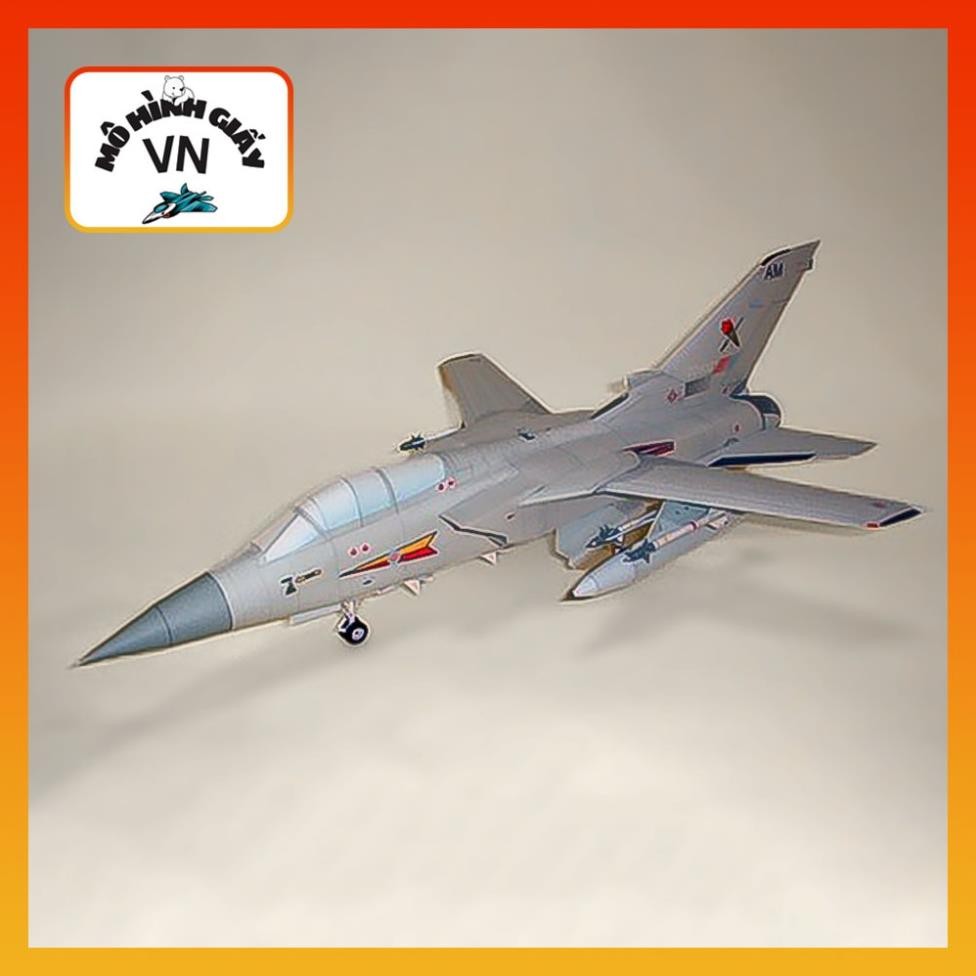 Tornado F3 Fighter Plane Assembly Paper Model