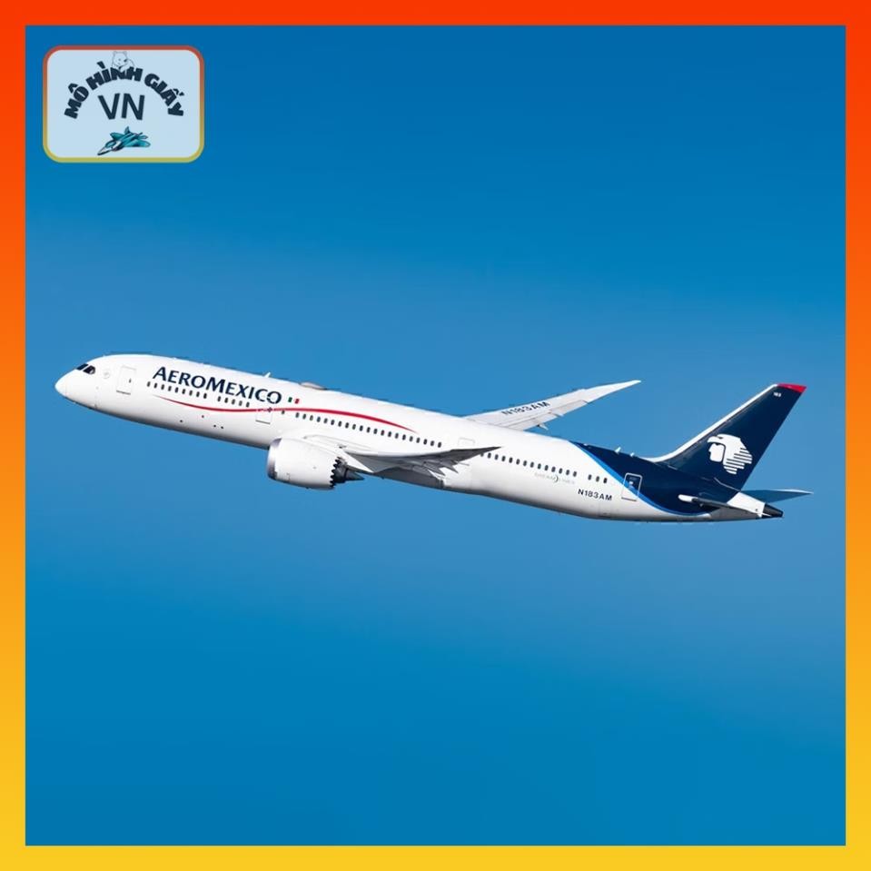 Boeing 787-8 Aeromexico Airplane Assembly Paper รุ่น - MohinhgiayVN