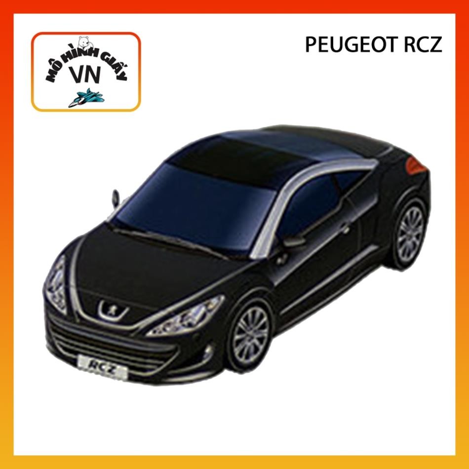 โมเดลกระดาษประกอบรถยนต์ Peugeot RCZ