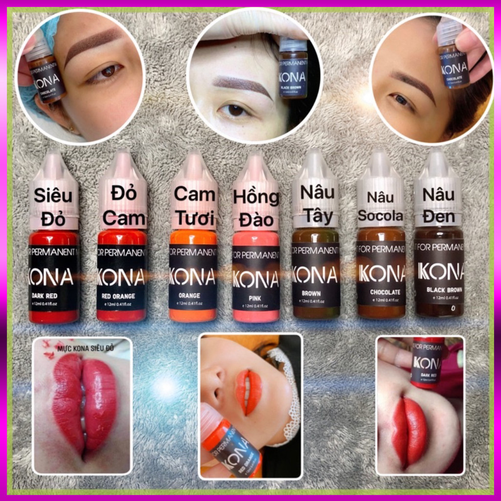 Kona Dark Bubble Fast Tattoo Ink 10 ML