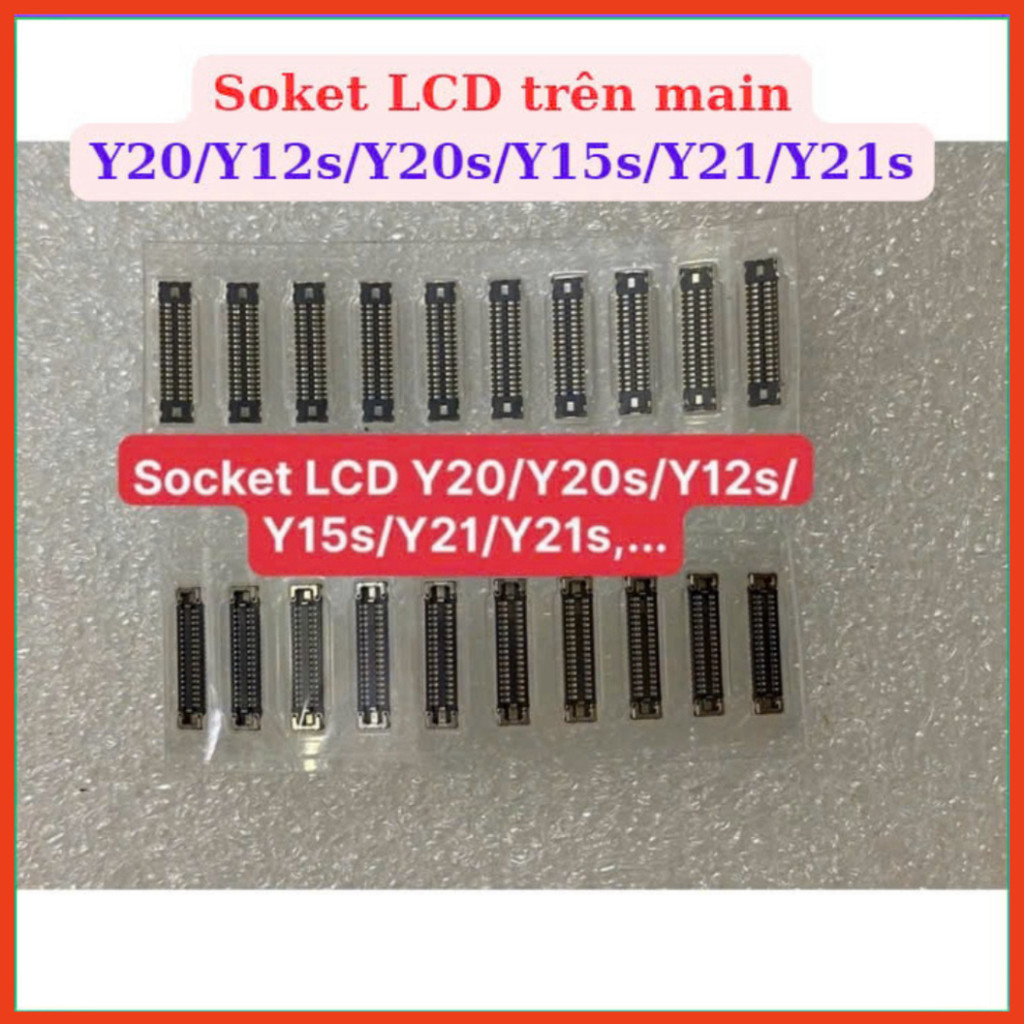 ซ็อกเก็ต LCD (หน้าจอ) บนหลัก Y20/Y20s/Y12s/Y15s/Y21/Y21s