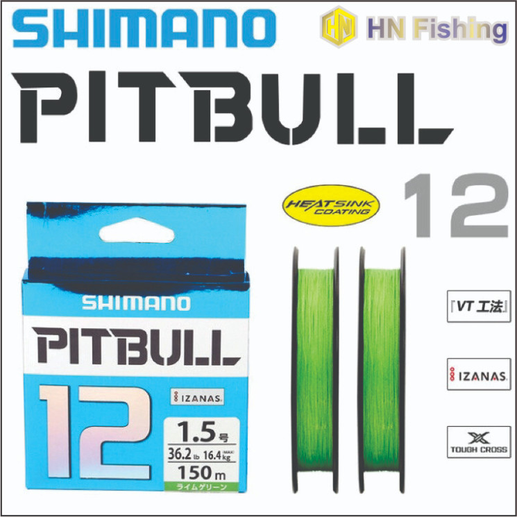สายร่มชูชีพตกปลา PE Pitbull 12 ขนาด 150 ม. เชี่ยวชาญในการตกปลา Luc และ Lang Xe สายร่มชูชีพทนต่อการสึ