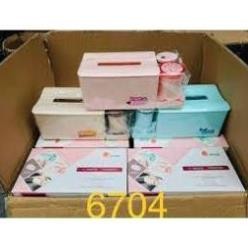 เครื่องกรองกระดาษพร้อมขวดไม้จิ้มฟันแบบมัลติฟังก์ชั่น 6704