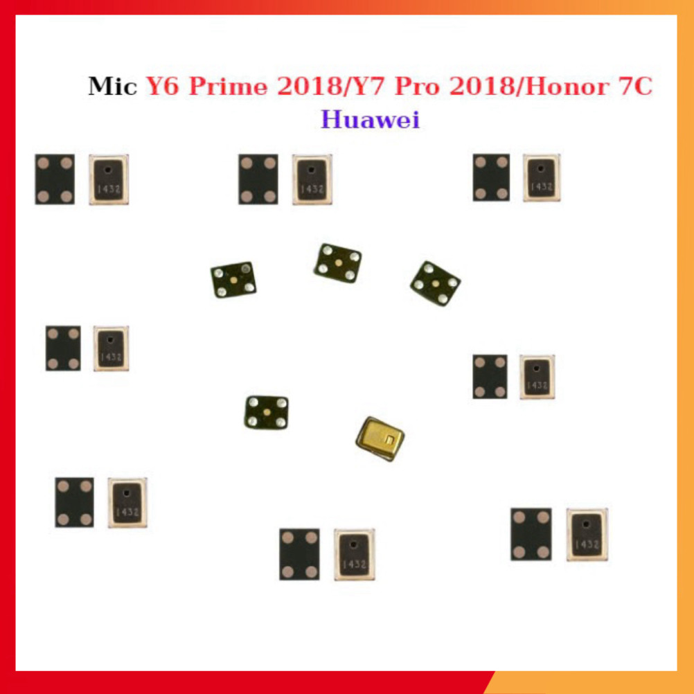 ไมค์ 4 ขา huawei Y6 Prime 2018/Y7 Pro 2018/Honor 7C
