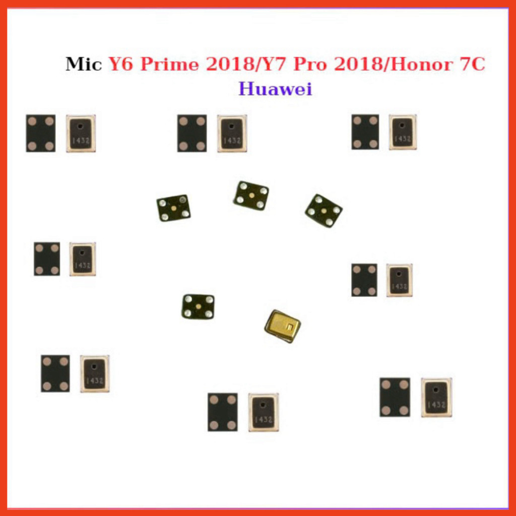 ไมค์ 4 ขา huawei Y6 Prime 2018/Y7 Pro 2018/Honor 7C