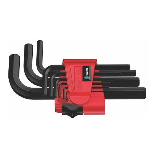 Wera 950/9 Hex-Plus 7 Black Plated Short Hex Set – 05021737001