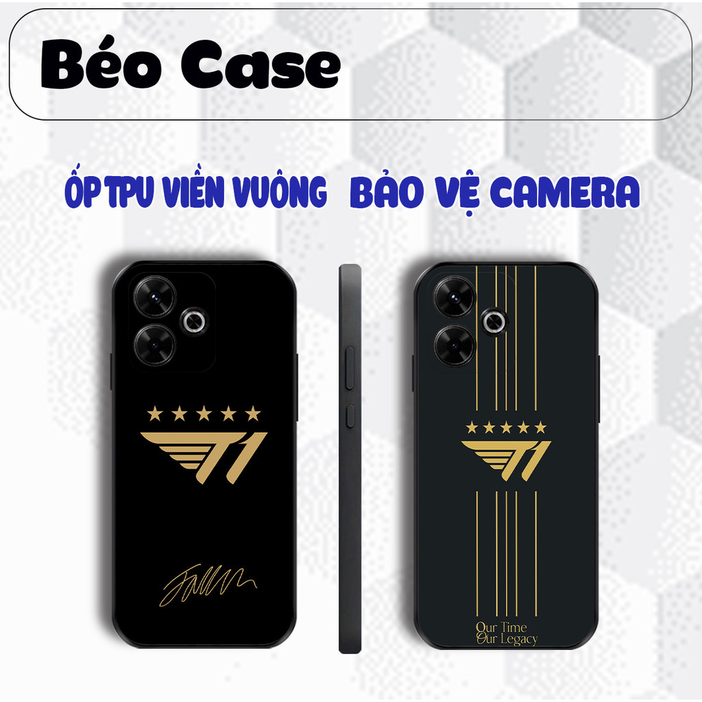 Redmi 13, Redmi Turbo 3 5G, Redmi Note 13R, Redmi 13r 5G เคส T1 LOL ฮีโร่ลีก