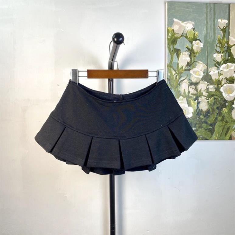 TENNIS กระโปรงผ้าสักหลาดจับจีบภายใต้ CV7 Lomon