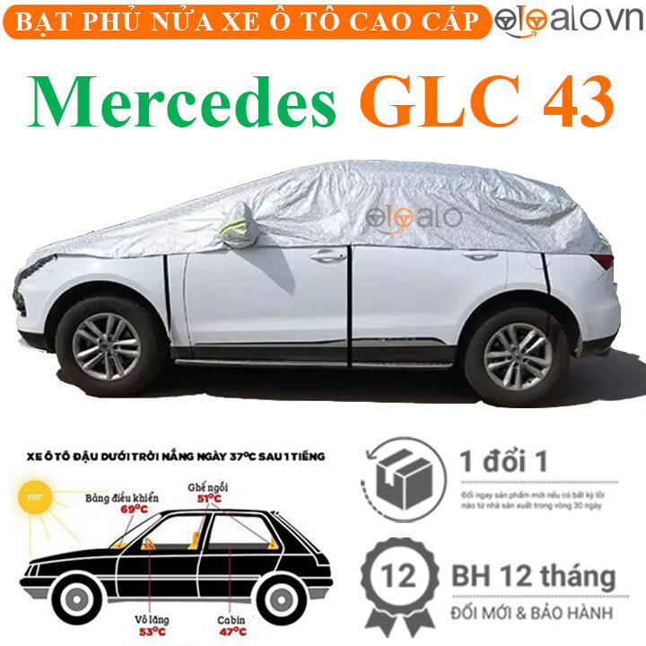 ครอบหลังคา Mercedes Benz GLC 43 พร้อมผ้าร่มชูชีพ 3 ชั้น พรีเมี่ยม - OTOALO