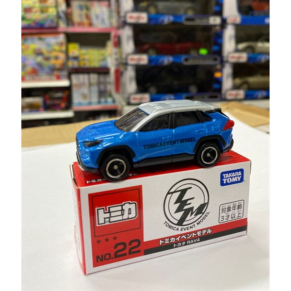 TOMICA EVENT MODEL NO.22 TOYOTA RAV4 MODEL รถของเล่น