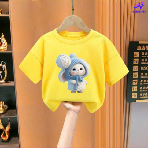 Combo 3 เสื้อยืดสําหรับเด็กชายและเด็กหญิง 6kg-32kg.ALBB14 -YEN