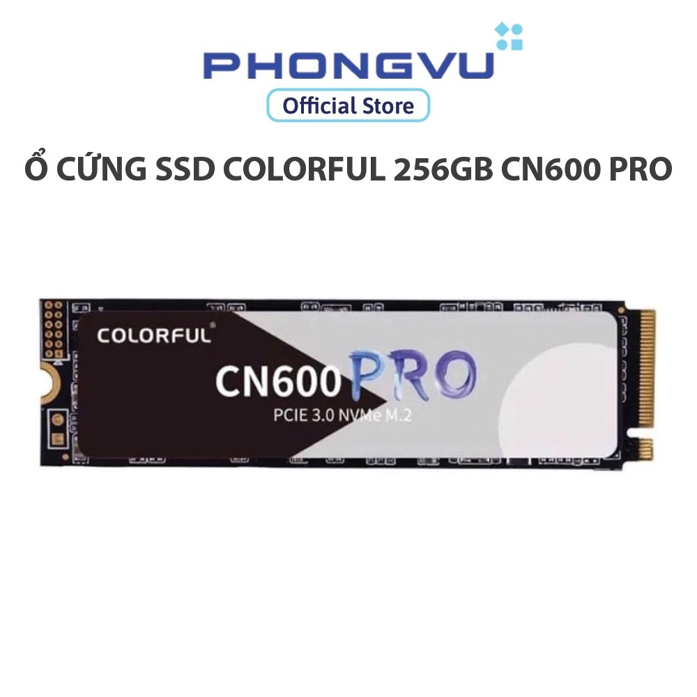 ฮาร์ดไดรฟ์ SSD สีสันสดใส 256GB CN600 PRO - 36 เดือน