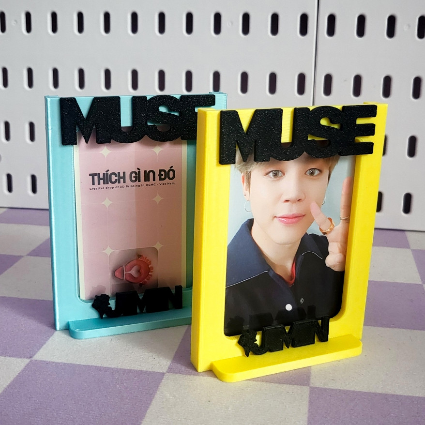 ขาตั้งจอแสดงผล Photocard - BTS Jimin MUSE
