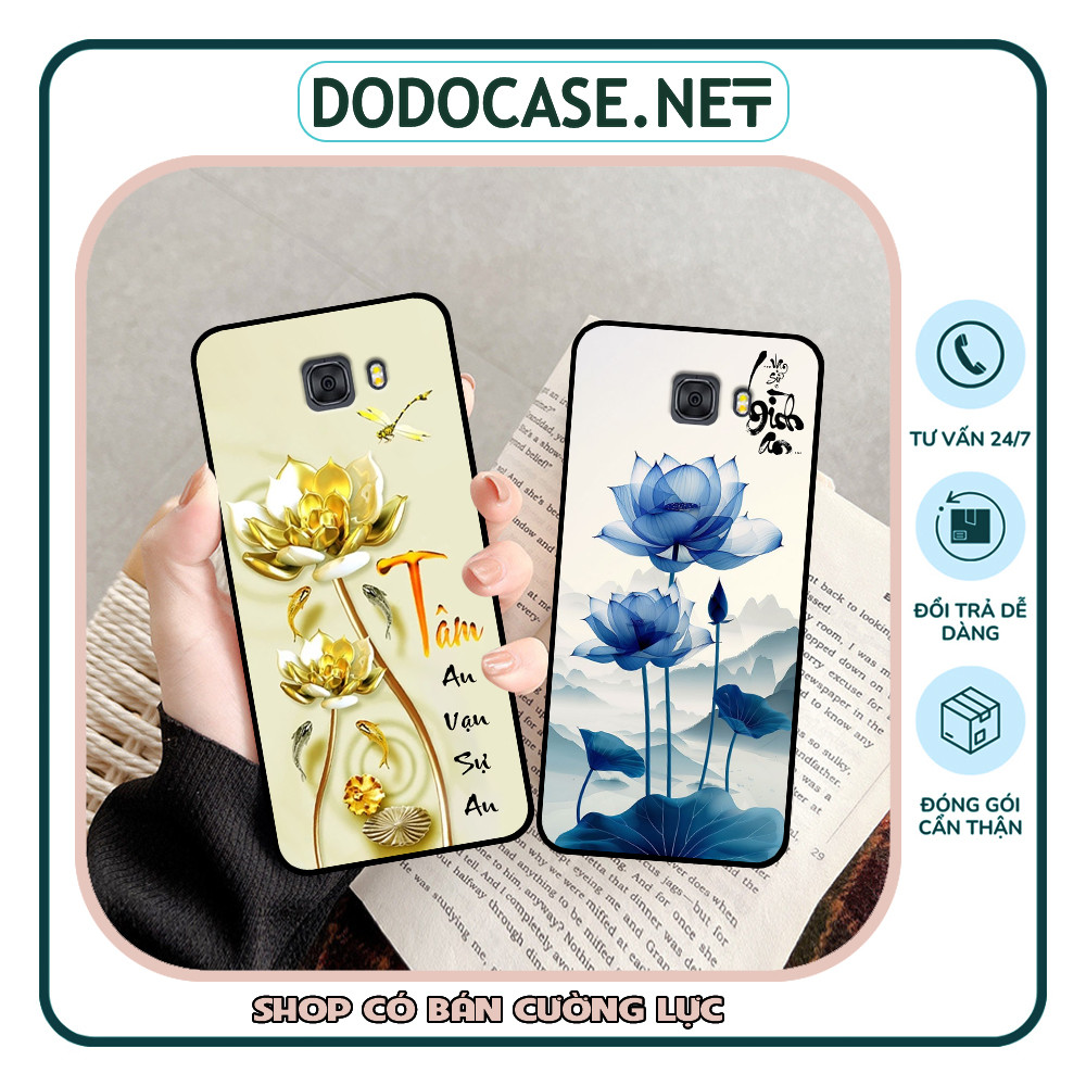 เคส Samsung A9 Pro / C9 Pro ล่าสุด การพิมพ์ตัวอักษรและสันติภาพ