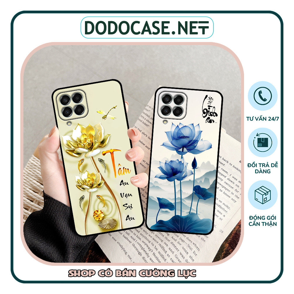 เคส Samsung M33 5G / M53 5G ล่าสุดพร้อมการประดิษฐ์ตัวอักษรและพิมพ์สันติภาพ