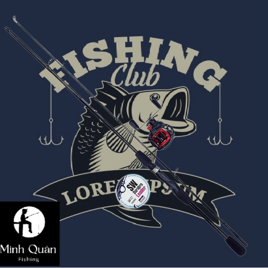 DYAWA คันเบ็ดล่อหมาป่าแนวนอนพร้อมรอกโลหะและร่มฟรี Sw 584jagh789