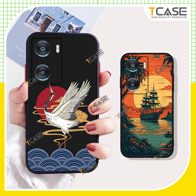 Oppo A57 4G, Oppo A77 4G, A77s, เคส Oppo A97 5G พร้อมพิมพ์แนวนอน - Tcase