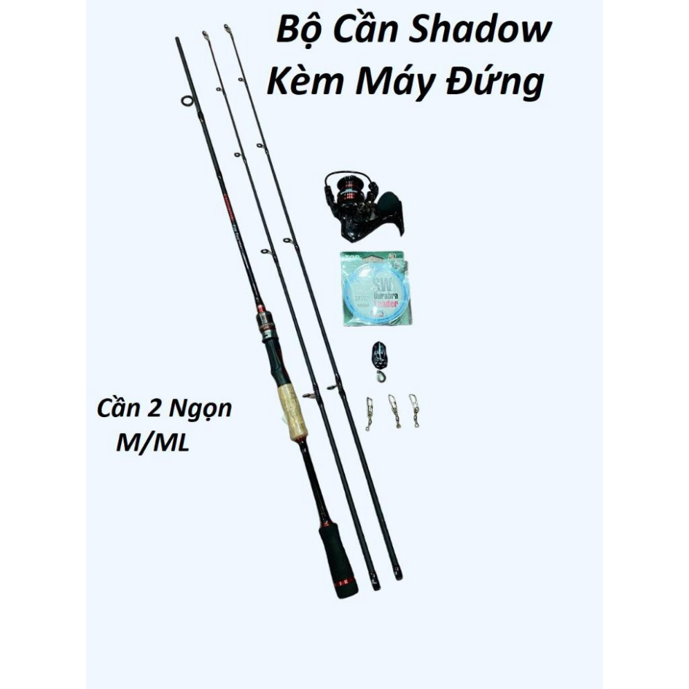Lure Shadow สําหรับ Win ชุดเบ็ดตกปลา 2 เคล็ดลับ M และ ML เหยื่อตกปลาช่อน - DCTT gaucxmn123