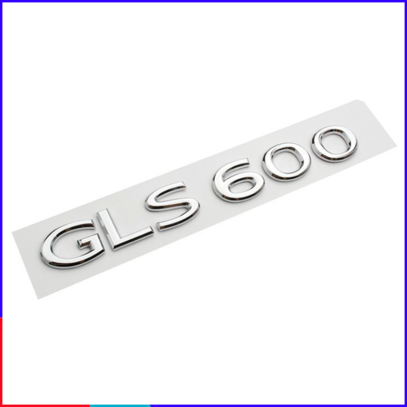 [GENUINE] รูปลอกตัวอักษร GLS600 สําหรับท้ายรถ Maybach - ผลิตภัณฑ์ของแท้