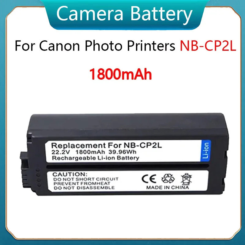 แบตเตอรี่ NB-CP2L สำหรับ NB-CP1L Canon SELPHY CG-CP200 CP1300 CP790 CP910 CP900 CP800กล้อง1800MAh