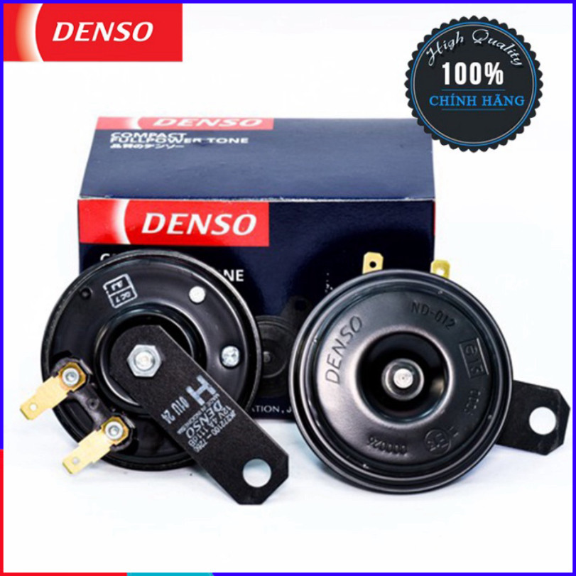 [GENUINE] ฮอร์นดิสก์ 12V คุณภาพสูง ยี่ห้อ DENSO - สินค้าของแท้ (Origin: Indonesia) - สินค้าของแท้