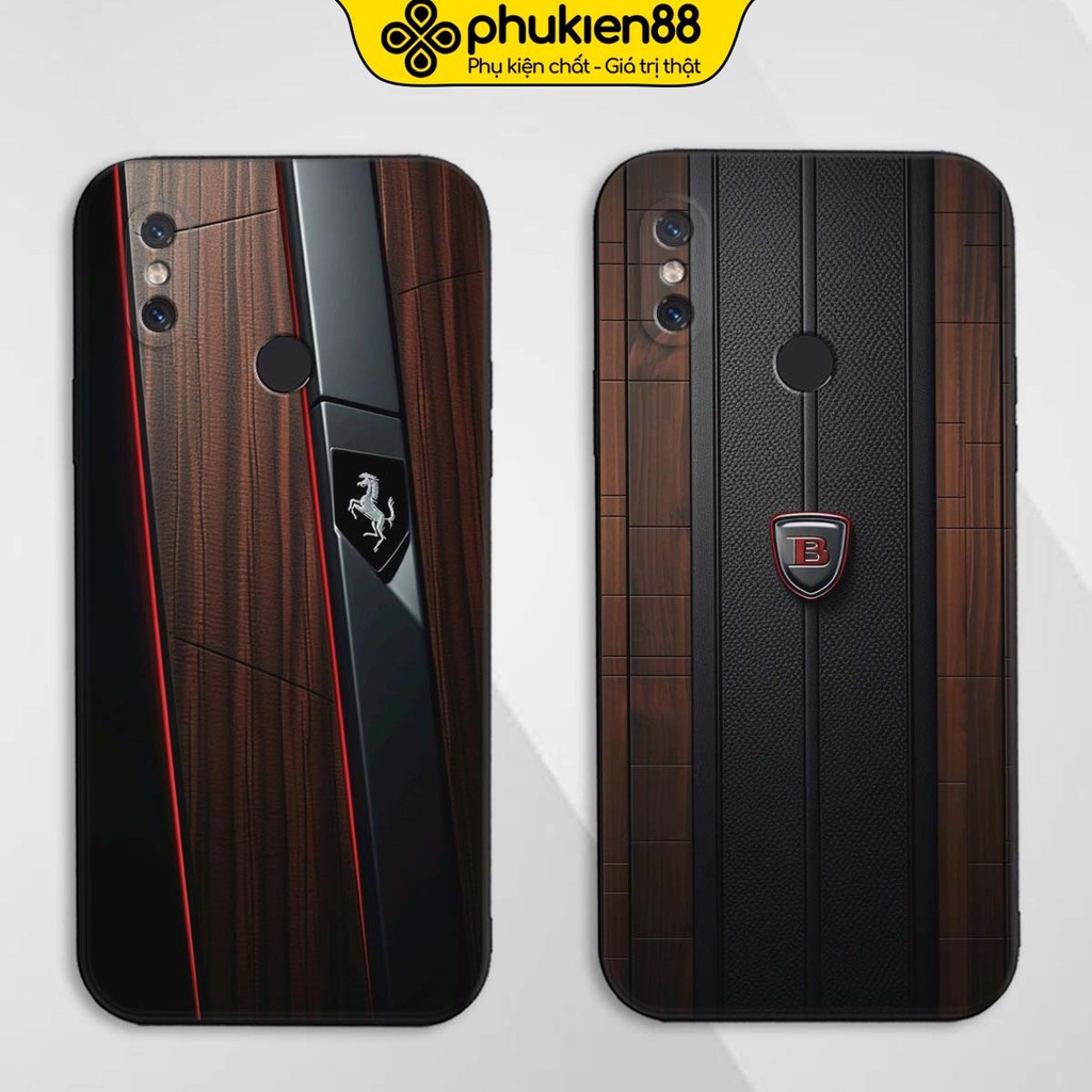 เคส Xiaomi Mi8 / Mi 8 SE / Mi 8 Lite พร้อมลายไม้เทียมคุณภาพสูงหรูหรา