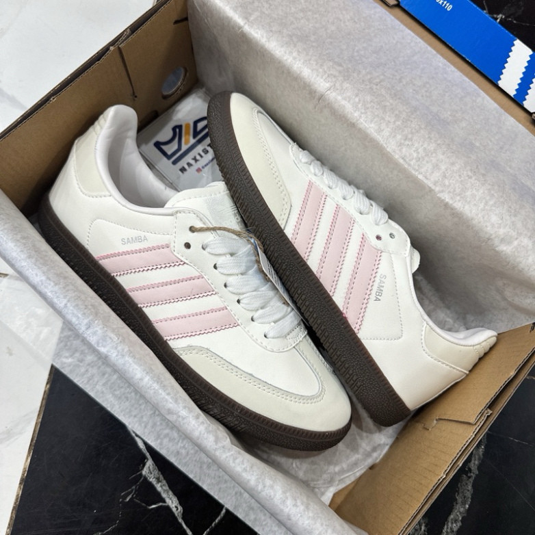 Shoes_das Sneakers Samba Pink Blue White Red, Sports Shoes_adidas Samba