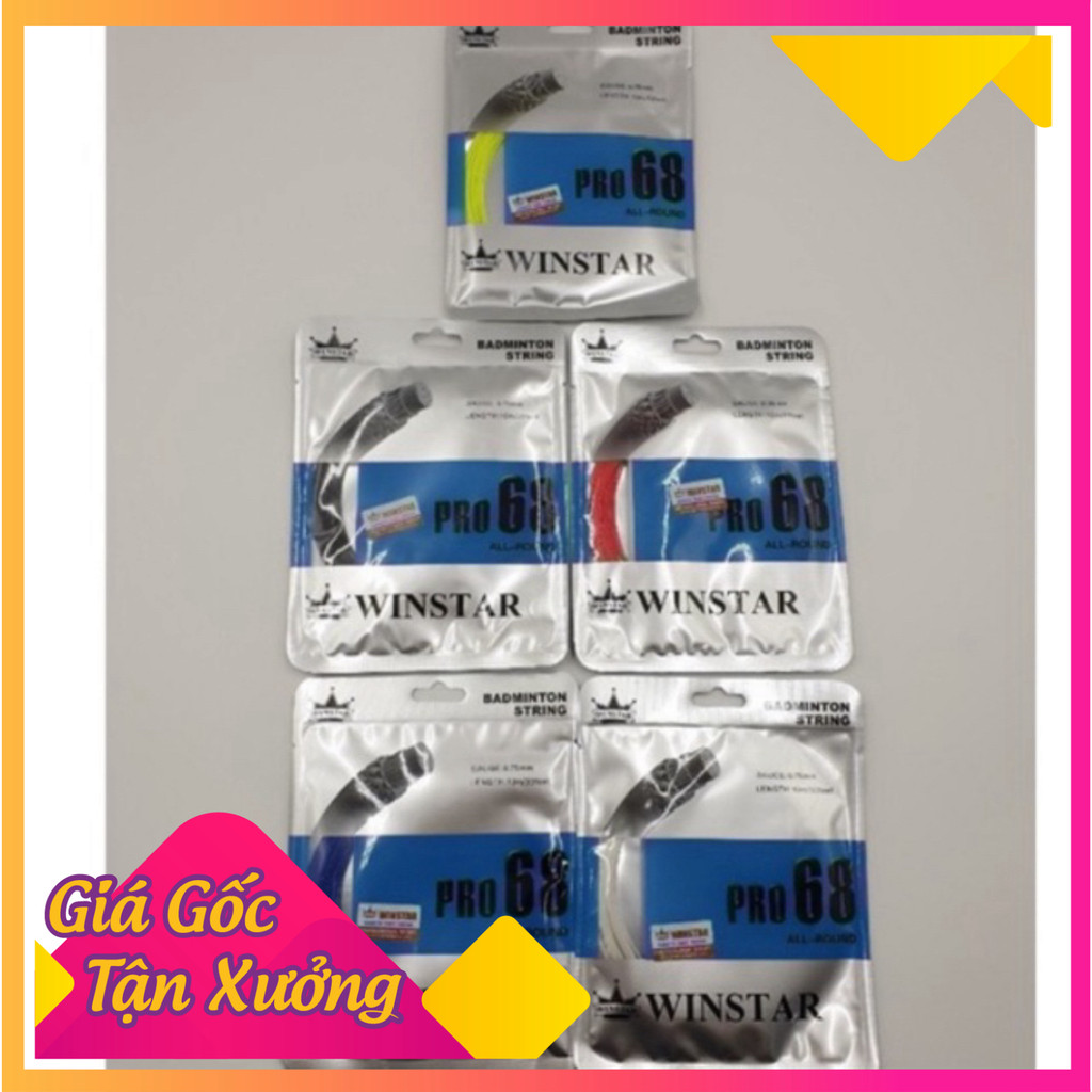 สายไม้แบดมินตัน Winstar Pro68 - DK Sport