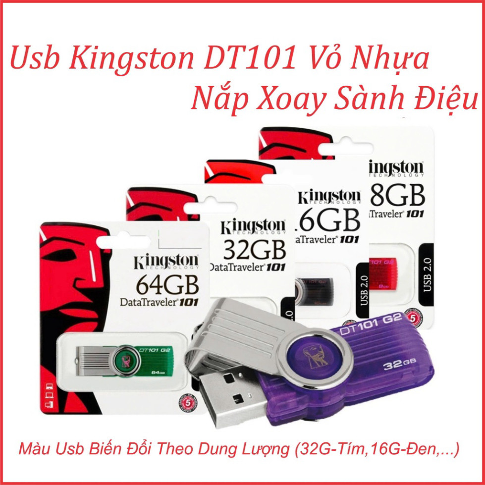 [ Kingston Usb 128g 64gb 32gb 16gb 8gb 4gb 2gb 5 ปี slim Dtse9 Dt101 Cz33 U202