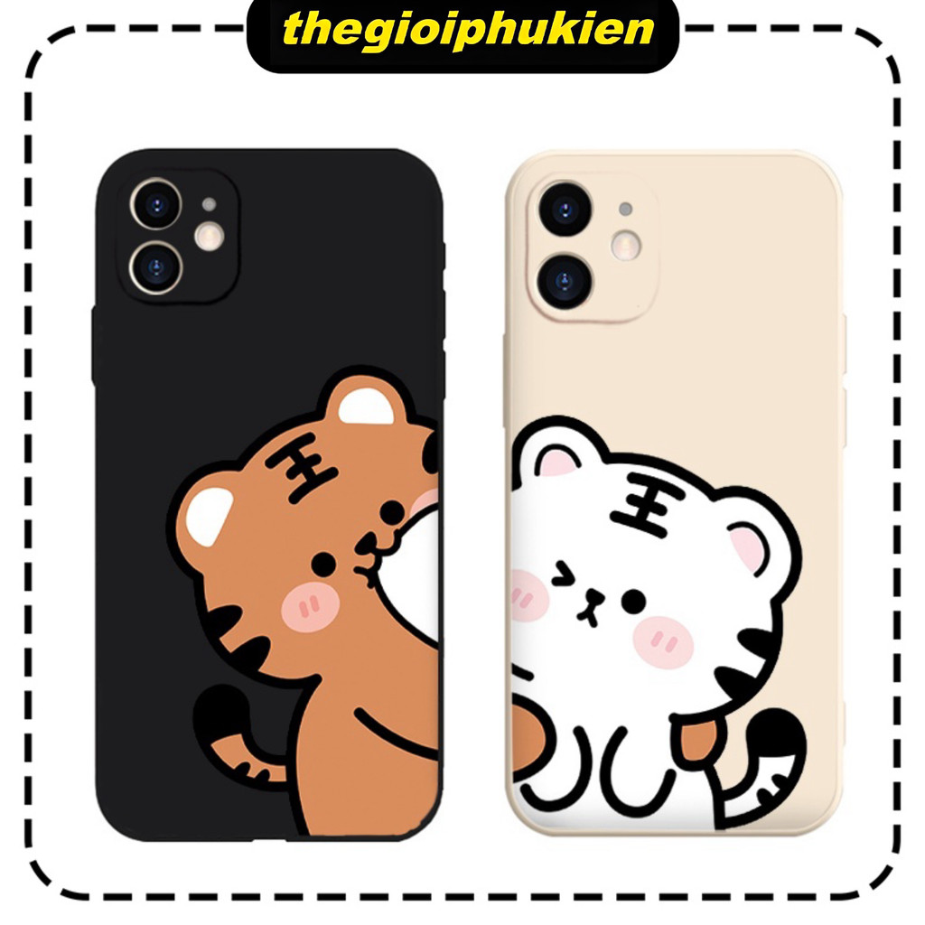 เคสโทรศัพท์แบบนิ่มการ์ตูนคู่รักเหมาะสําหรับ iPhone 6 ถึง 16promax- e6556,q21