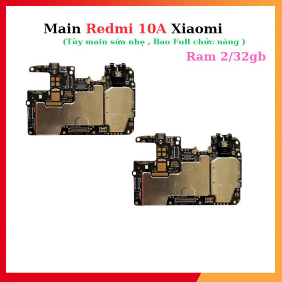 หลัก Xiaomi, Redmi 10A, ram 2/32gb, full ok, 198 tuongvy
