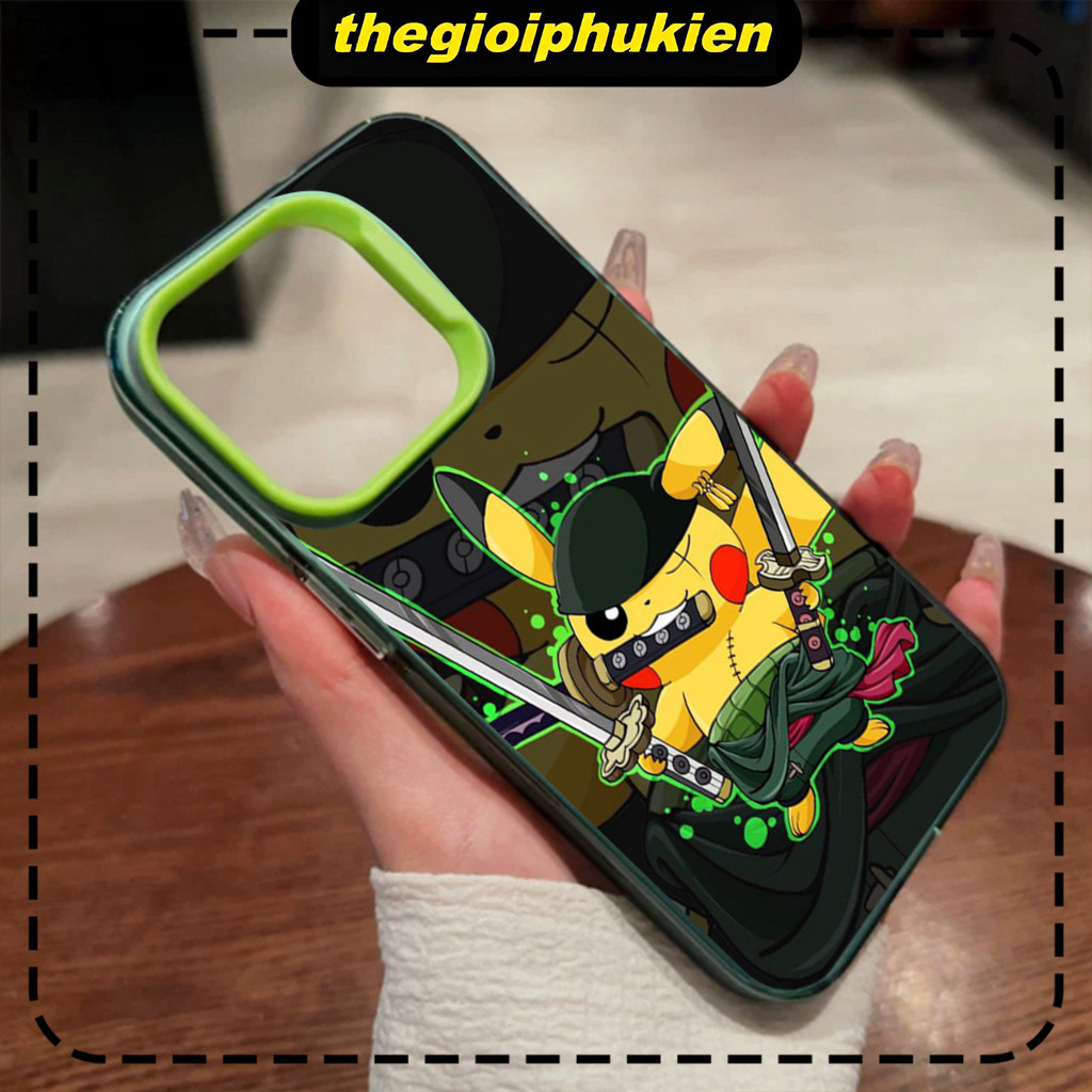 Pika การ์ตูนกันกระแทกพลาสติกแข็งกรณี iPhone สําหรับ iPhone 6/7/8/ plus/x/xr/xs/11/12/13/14/15/pro ma