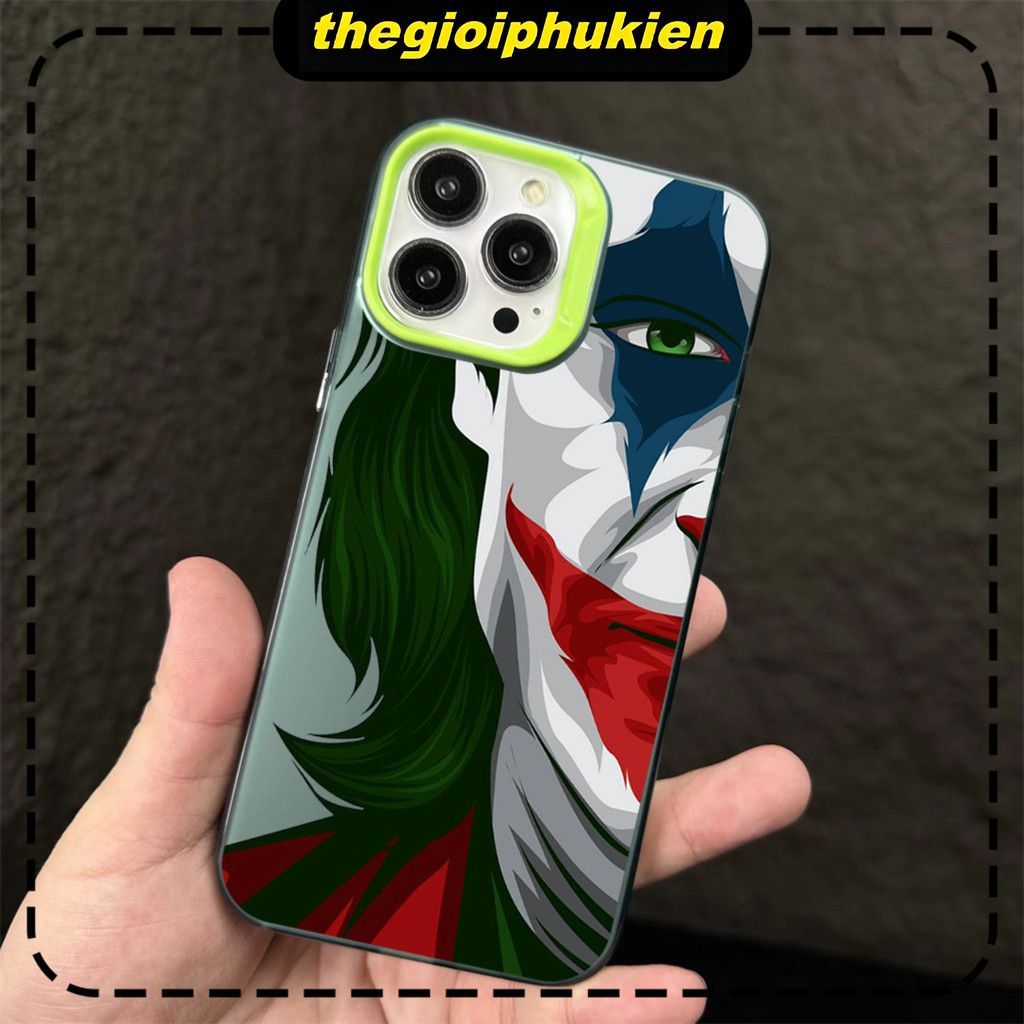 เคส iPhone พลาสติกอะคริลิคใสกันกระแทกใบหน้าเย็นสําหรับ iPhone 6/7/8/ plus/x/xr/xs/11/12/13/14/15/pro